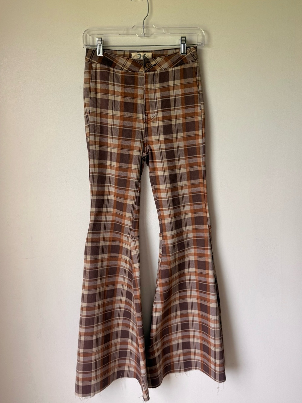 Free People Just Float On Plaid Flares - Picture 9 of 13